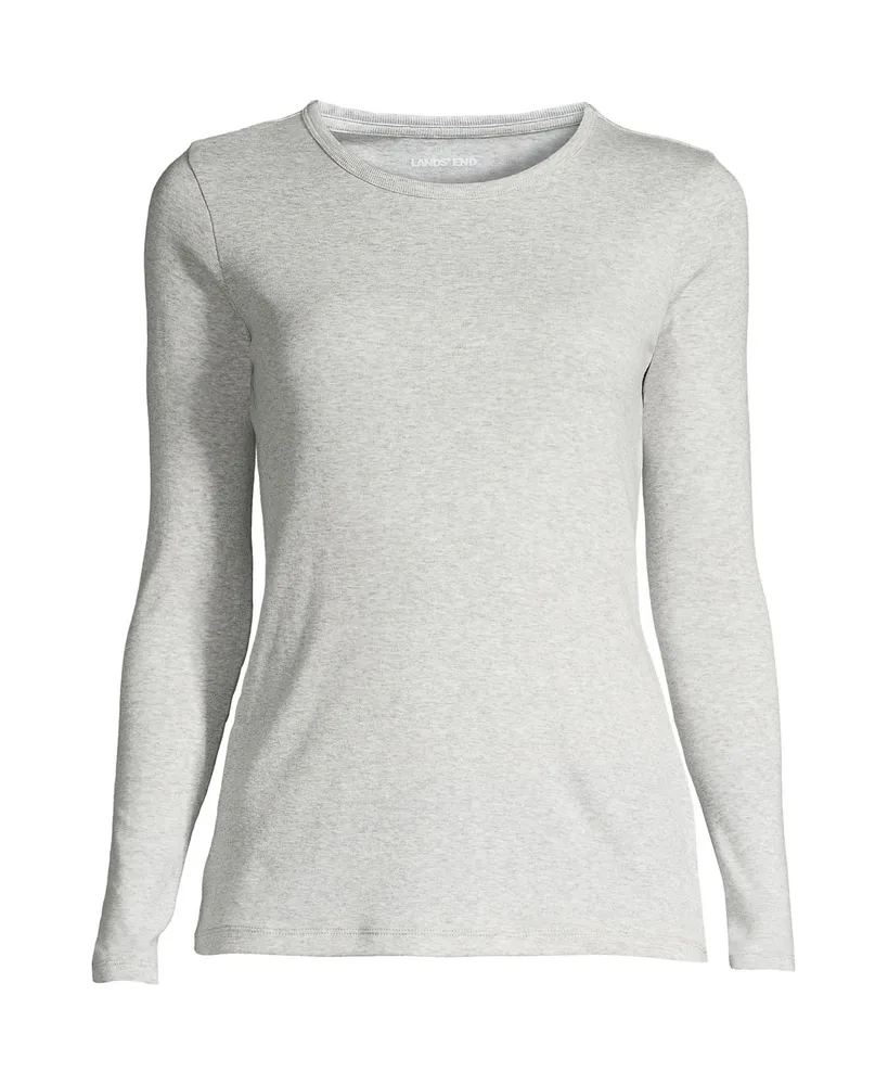 Long-Sleeve Rib-Knit T-Shirt