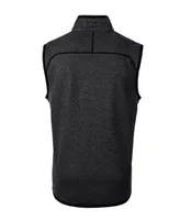 Cutter & Buck Mainsail Sweater-Knit Mens Big and Tall Full Zip Vest