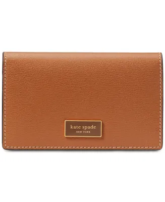 kate spade new york Katy Textured Leather Small Bifold Snap Wallet