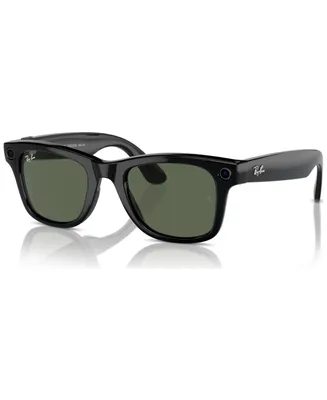 Ray-Ban Unisex Ray-Ban Meta Wayfarer Smart Glasses, RW4006