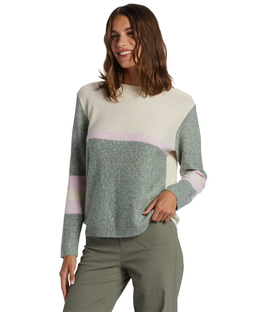 Roxy Juniors' Real Groove Long-Sleeve Pullover Sweater