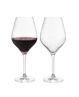 Rosendahl Holmegaard Cabernet Lines 17.6 oz Red Wine Glasses, Set of 2