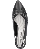 Easy Street Women's Bizzy Buckle Slingback Pumps