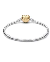 Pandora 14K Gold-Plated Beads Pave Bracelet