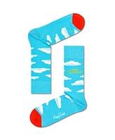 Happy Socks Men's Clouds in the Sky Socks Gift Set, Pack of 4