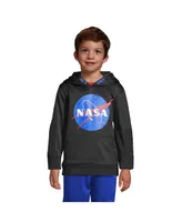 Lands' End Boys Husky Active Tech Fleece Tricot Sweatshirt