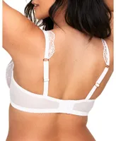 Clera Women's Plus-Size Unlined Demi Bra