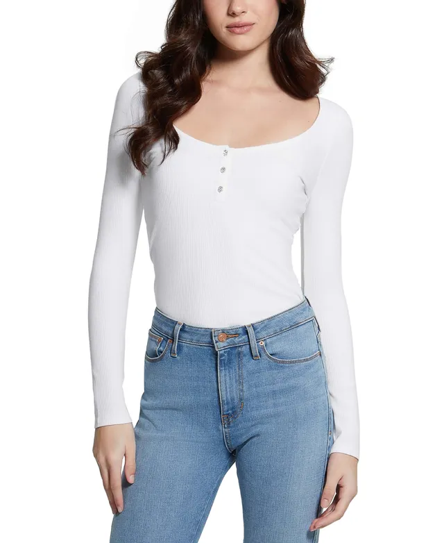 Guess Women's Karlee Henley Top