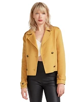 Women Belle & Bloom Better Off Military Peacoat Jacket