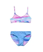 Toddler, Child Girl Water Hues Keyhole Bikini