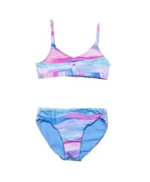 Toddler, Child Girl Water Hues Keyhole Bikini