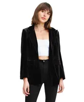 Belle & Bloom Women's Eternity Velvet Blazer