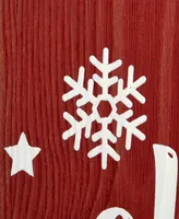 National Tree Company 10" Santa's Key Door Sign