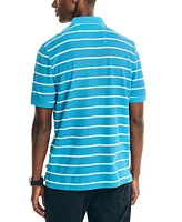 Nautica Men's Classic-Fit Striped Performance Deck Polo