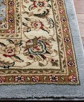 Safavieh Lyndhurst LNH312 Light Blue and Ivory 2'3" x 20' Runner Area Rug