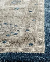 Safavieh Sofia SOF378 Blue and Beige 3' x 5' Area Rug