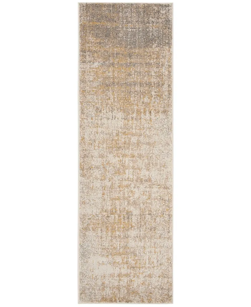 Safavieh Adirondack 207 Creme and Gold 2'6" x 8' Runner Area Rug