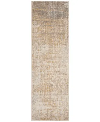 Safavieh Adirondack 207 Creme and Gold 2'6" x 8' Runner Area Rug