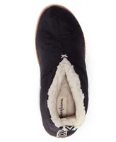 Dearfoams Women's Warm Up Bootie House Shoe Boot Slipper