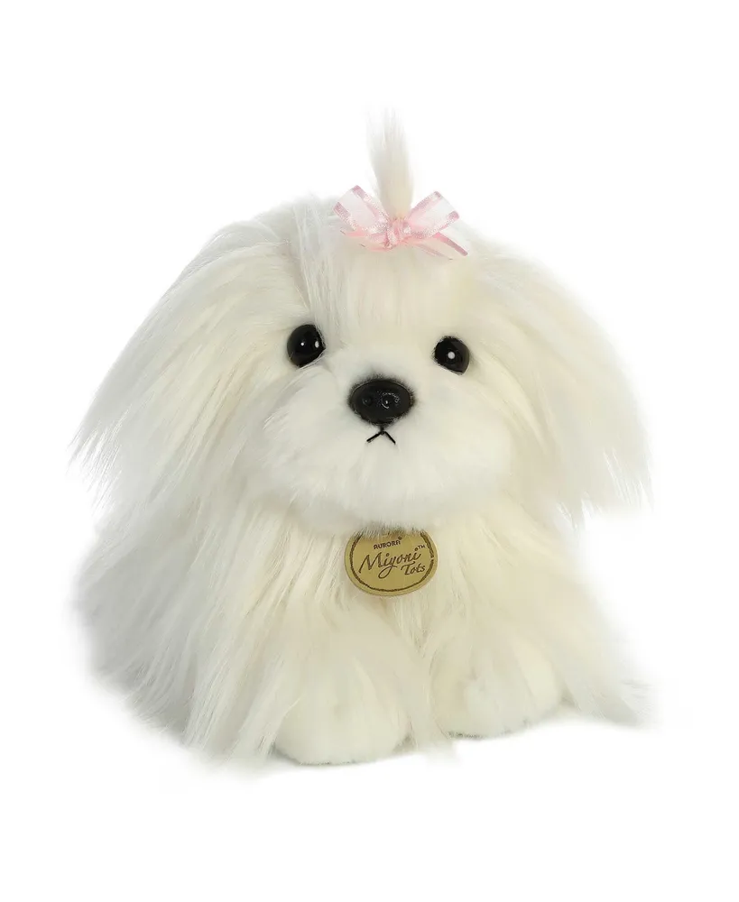 Aurora Miyoni Tots Maltese Pup 11 Inch Plush Figure