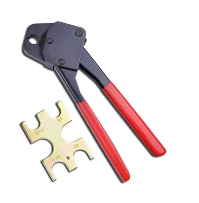 3/8" Pex Crimper Copper Ring Plumping Crimps Crimping Tool with Go/no Go Gauge