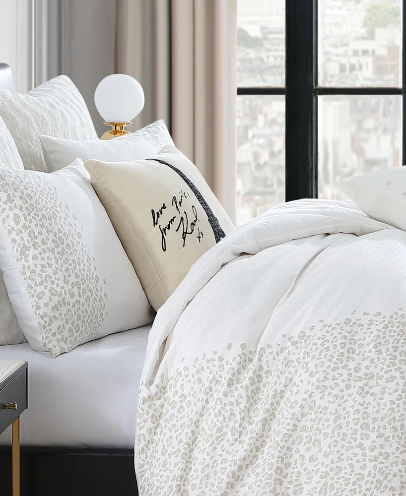 Karl Lagerfeld Paris Love from Paris Decorative Pillow, 20" x 20"