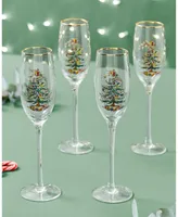 Spode Christmas Tree Brunch Glassware Set, 5 Piece