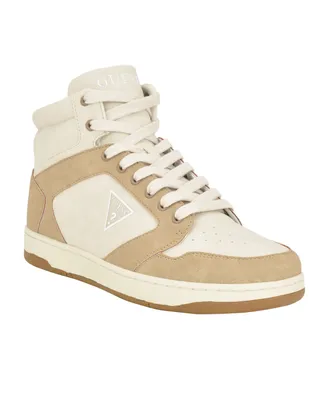 Guess Men's Tubulo High Top Lace Up Fashion Sneakers