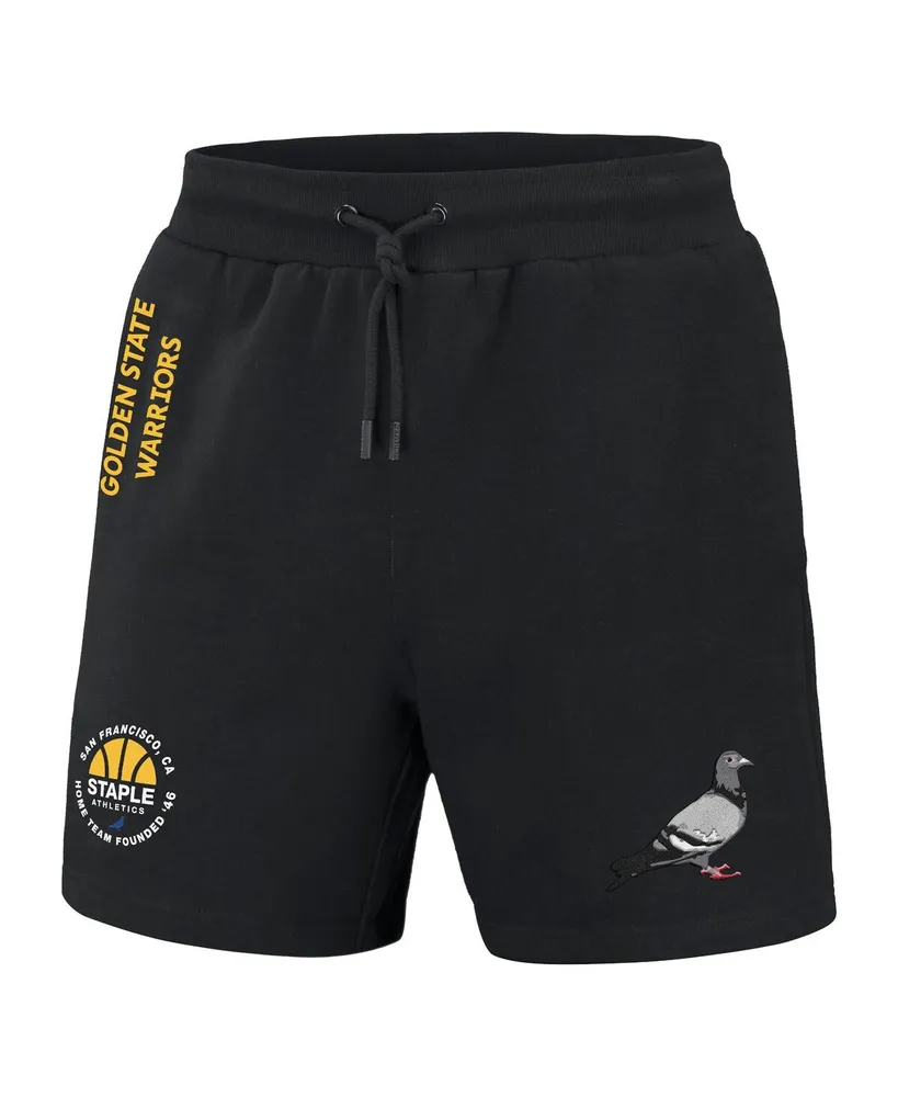 Men's Nba x Staple Black Golden State Warriors Home Team Shorts