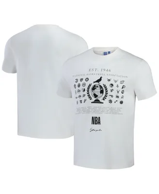 Men's Nba x Staple Cream All Teams Origins T-shirt
