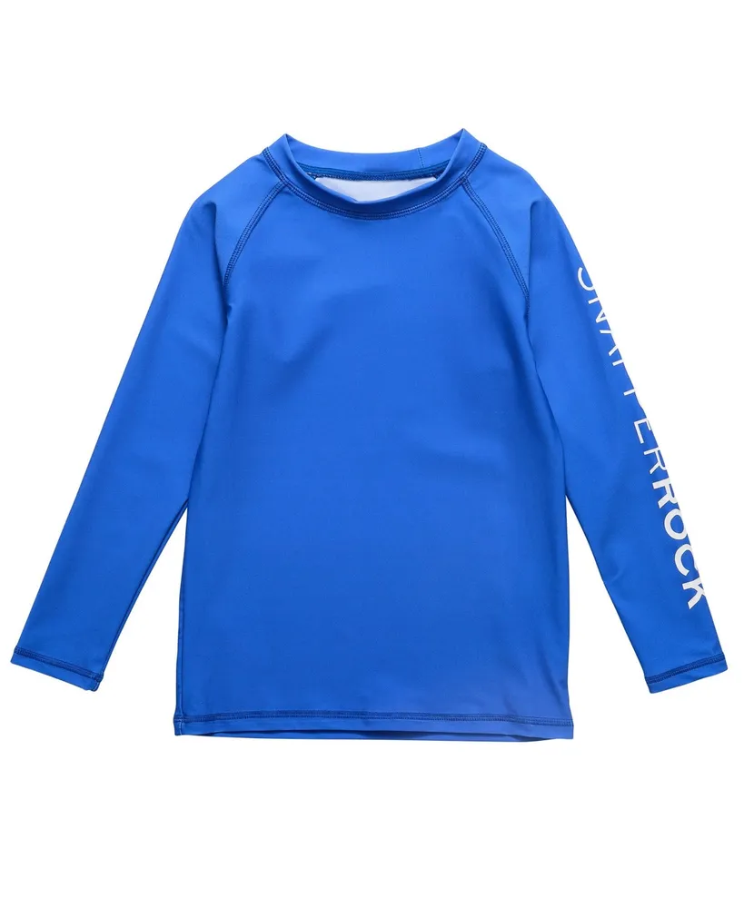 Marine Blue Ls Rash Top