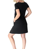 Women's Eleanora Maternity & Nursing Lounge Dress