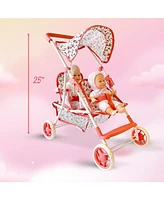 The New York Doll Collection My First Twin Stroller