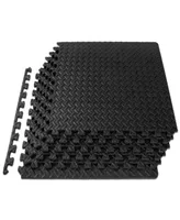 Exercise Puzzle Mat 1/2-in, 24 Sq Ft - 6 Tiles