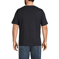 Lands' End Men's Tall Super-t Short Sleeve T-Shirt with Pocket