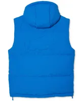 Lacoste Men's Hooded Sleeveless Puffer Vest