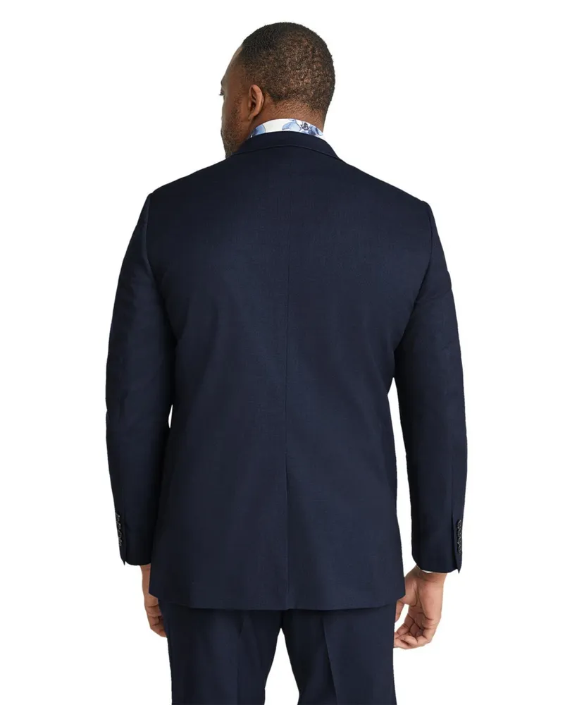 Johnny Bigg Men's Big & Tall Diego Textured Stretch Suit Jacket