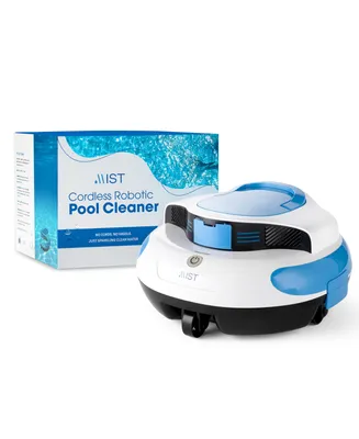 Mist Cordless Advanced Robotic Pool Cleaner, Self-Parking, Pool Vacuum Has 100 Mins Maximum Run Time, Ideal for Above/In