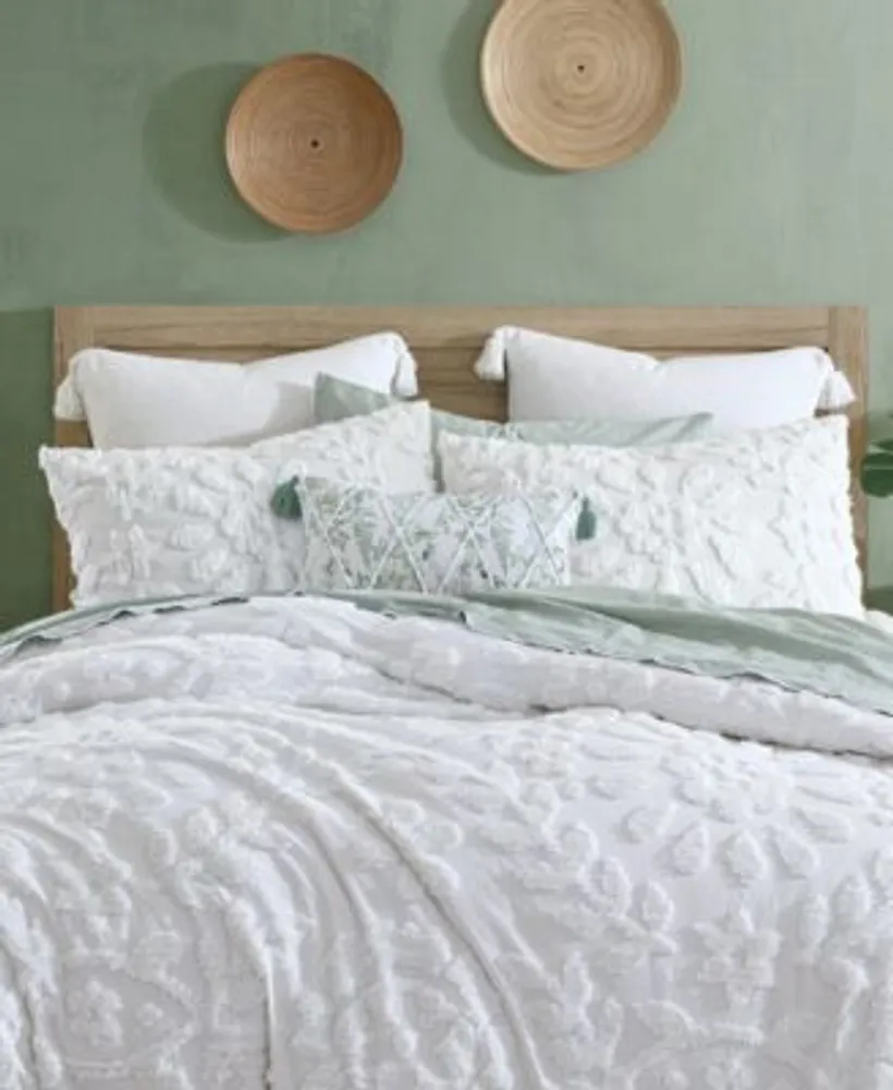 Peri Home Chenille Laurel Duvet Cover Sets