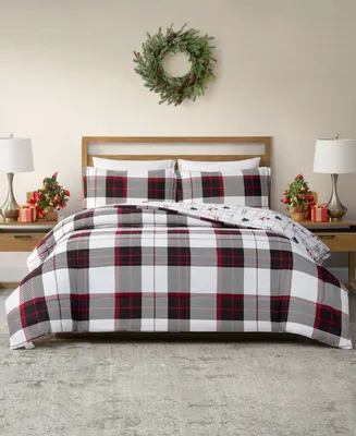 Royal Luxe Holiday Dreams Reversible 3-Pc. Comforter Set