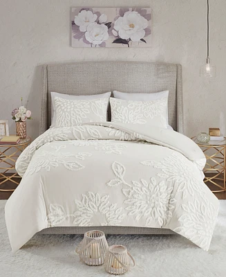 Madison Park Veronica Floral Tufted 3-Pc. Comforter Set, King/California King