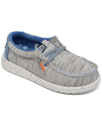 Hey Dude Toddler Kids Wally Jersey Casual Moccasin Sneakers from Finish Line
