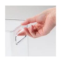 mDesign Plastic Kitchen Pantry Storage Organizer Container Bin