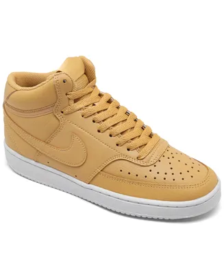 Nike Women's Court Vision Mid Casual Sneakers from Finish Line