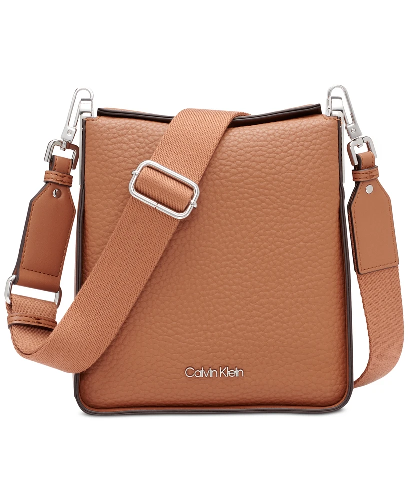 Calvin Klein Fay Small Adjustable Crossbody with Magnetic Top Closure