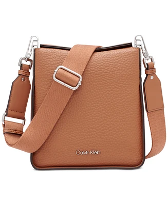 Calvin Klein Fay Small Adjustable Crossbody with Magnetic Top Closure