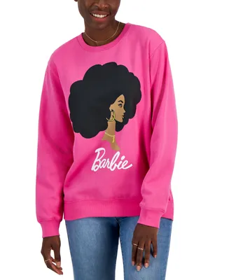Love Tribe Juniors' Barbie Graphic Print Sweatshirt