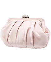 Nina Classic Satin Clutch