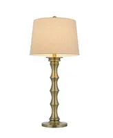 32" Height Metal Table Lamp Set