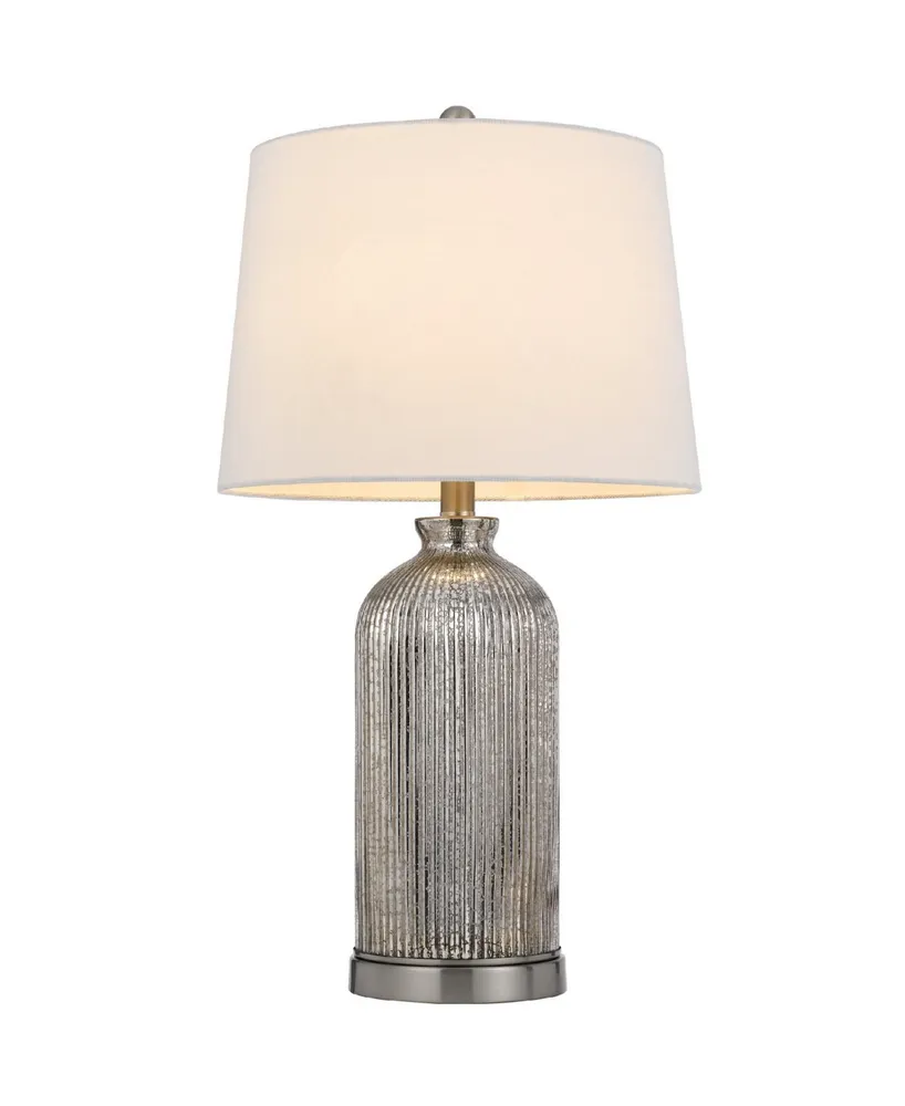26" Height Glass Table Lamp Set